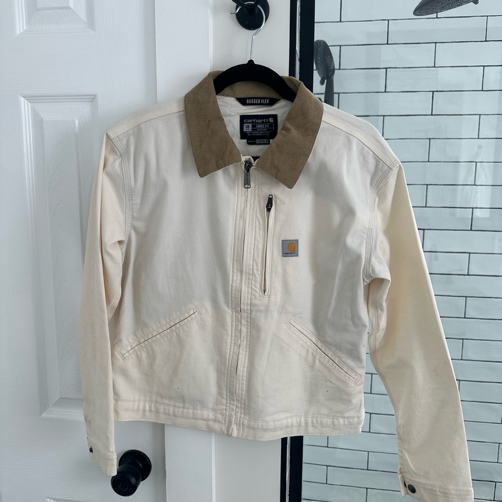 RUGGED FLEX LOOSE FIT CANVAS DETROIT JACKET